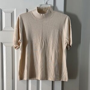 Basler Beige Knit Top